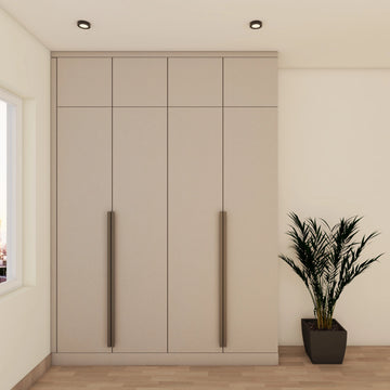 Compact Sized Modern Style Convenient Wardrobe Design